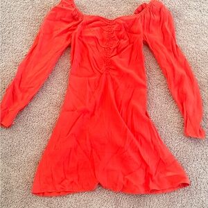 a new day Vibrant Red Long Sleeve Dress